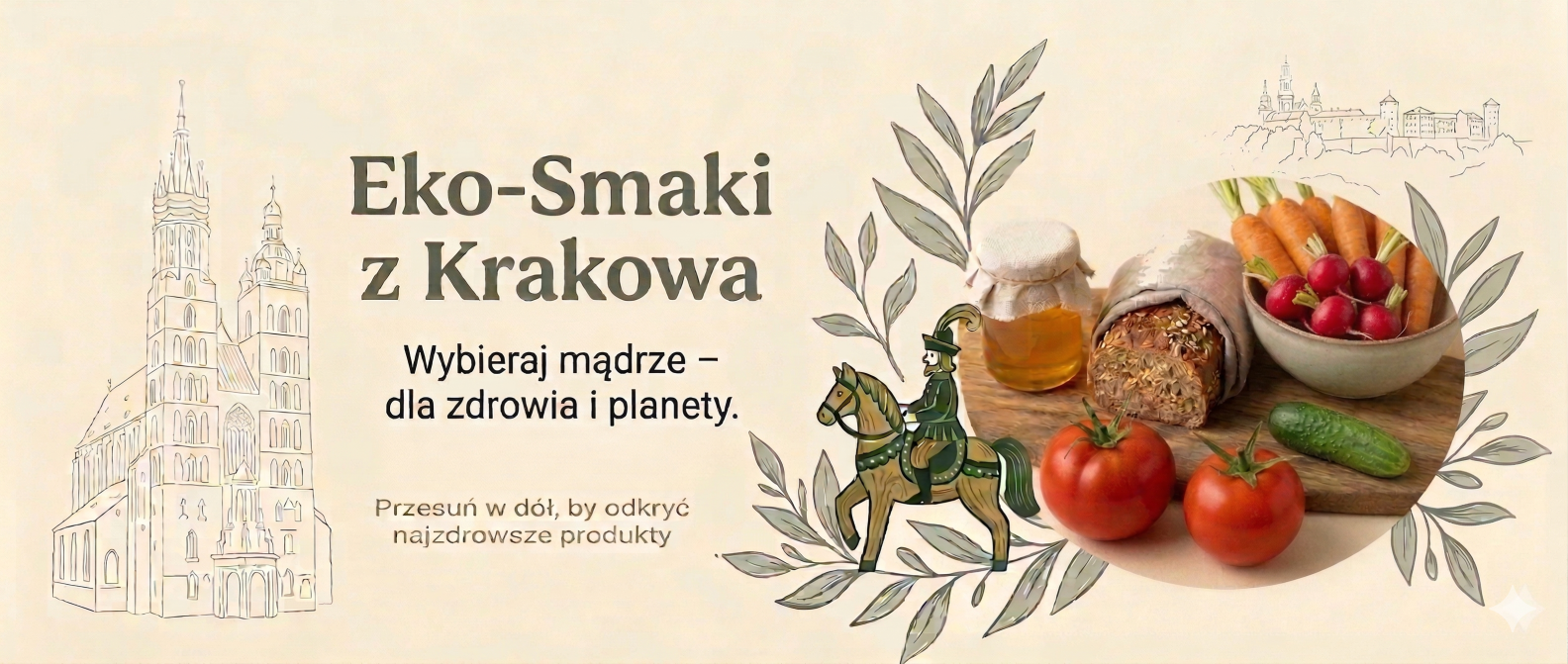 Baner Gemini Zielony Lajkonik